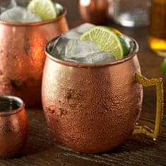 ILSA Mixage copper baker lonček mug moscow mule 400ml / inox