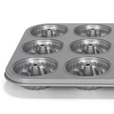 Patisse Pekač 12-delni model za mini šarkelj Silver Top 35x26cm / ogljikovo jeklo, premaz