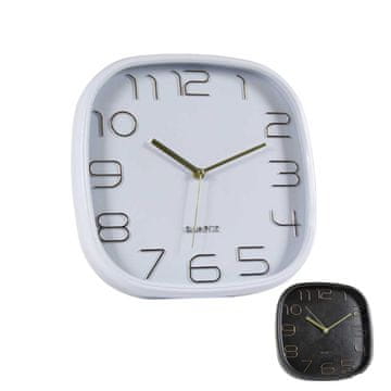 Kvadratna ura 30x30x4cm / različne barve / pvc