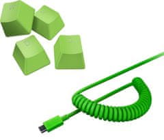 Razer komplet tipk PBT Keycap Upgrade Set Razer, Green, zelena (RC21-01490700-R3M1)