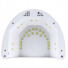 Beautylushh SUN-1 profesionalna LED lučka za nohte, 48W, 30x Dual LED
