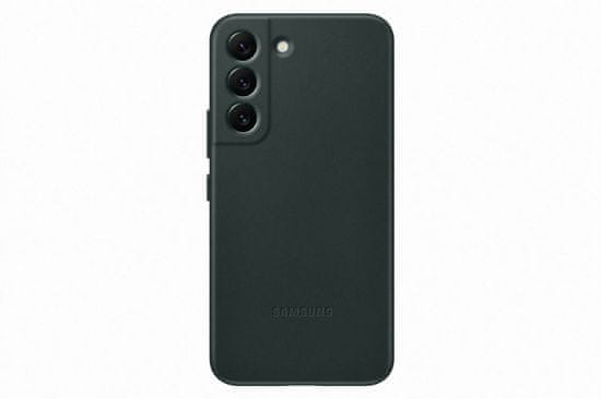 Samsung Galaxy S22 ovitek, usnjen, zelen (EF-VS901LGEGWW)