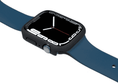 Gecko Covers zaščitno steklo in ovitek za Apple Watch 7, 41 mm, črno (V10A10C1)