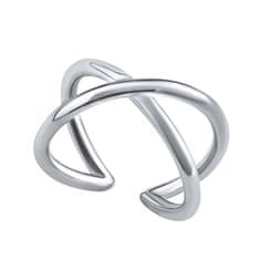 Silvego Ujemanje odprt srebrni prstan Arin Infinity RMM22726