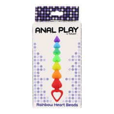 Toyjoy Analne kroglice "Rainbow Heart Beads" (R10276)