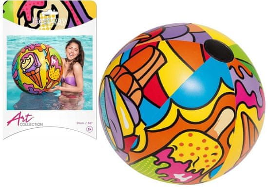 shumee Napihljiva žoga za na plažo Multicolor 91 cm Bestway 31044