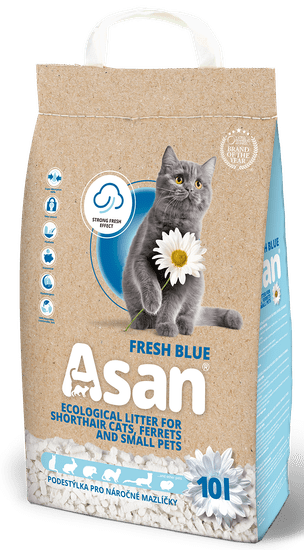 Asan Cat Fresh Blue, 10 l