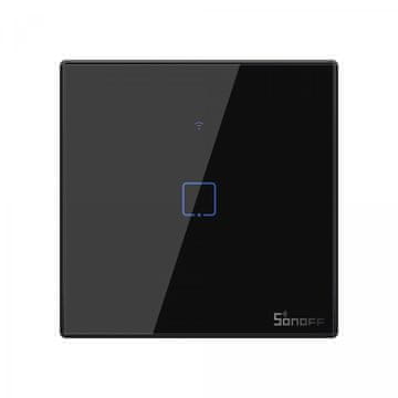 Sonoff T3EU1C-TX pametno stensko stikalo, Wi-Fi, enojno