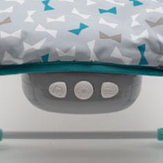 Baby Mix Večnamenski gugalni stol za dojenčka modre barve