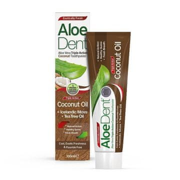 aloedent Zobna pasta kokosovo olje 100 ml