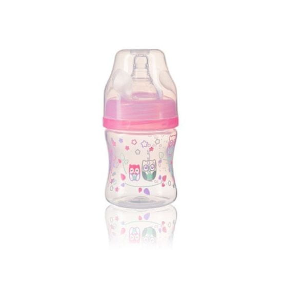 BABY ONO BABY-ONO Steklenička proti kolikam KLASIK roza 120 ml 0+