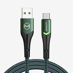 Mcdodo MCDODO KABEL VELIČASTNEGA USB-C LED 1M ZELENI CA-7961