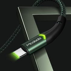 Mcdodo MCDODO KABEL VELIČASTNEGA USB-C LED 1M ZELENI CA-7961
