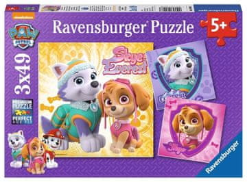 Ravensburger Puzzle Paw Patrol: Girl Power 3x49 kosov