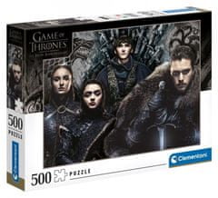 Clementoni Puzzle Igra prestolov (Game of Thrones): House Stark 500 kosov