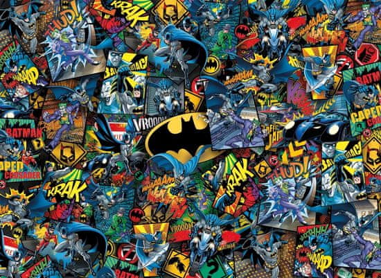 Clementoni Puzzle Impossible: Batman 1000 kosov