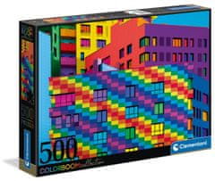 Clementoni Puzzle ColorBoom: Kvadratki 500 kosov