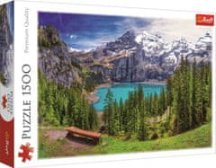 Trefl Puzzle Jezero Oeschinen, Alpe 1500 kosov