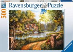 Ravensburger Puzzle Hiša ob reki 500 kosov