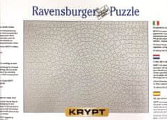 Ravensburger Puzzle KRYPT (srebrne barve) 654 kosov