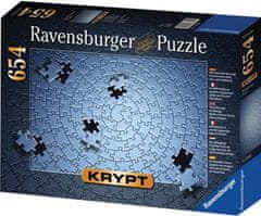 Ravensburger Puzzle KRYPT (srebrne barve) 654 kosov