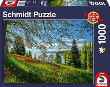 Schmidt Sestavljanka Cvetoči tulipani na otoku Mainau 1000 kosov