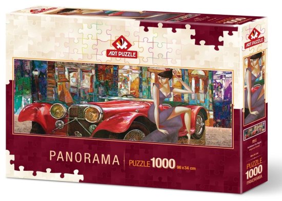 Art puzzle Panoramska sestavljanka Vabilo na večer 1000 kosov
