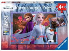 Ravensburger Puzzle Ledeno kraljestvo 2, 2x24 kosov