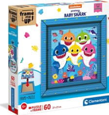 Clementoni Puzzle Frame Me Up: Baby Shark 60 kosov