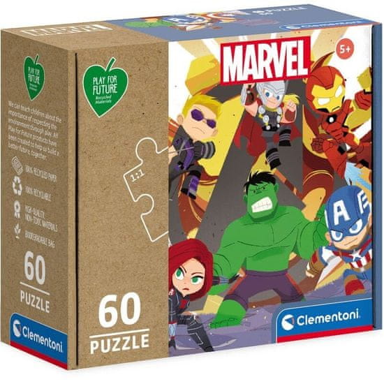 Clementoni Play For Future Puzzle Avengers 60 kosov | mimovrste=)