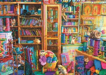 Trefl Puzzle Mačji raj 2000 kosov