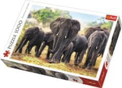Trefl Puzzle Afriški sloni 1000 kosov