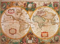 Clementoni Puzzle Zgodovinski zemljevid 1000 kosov