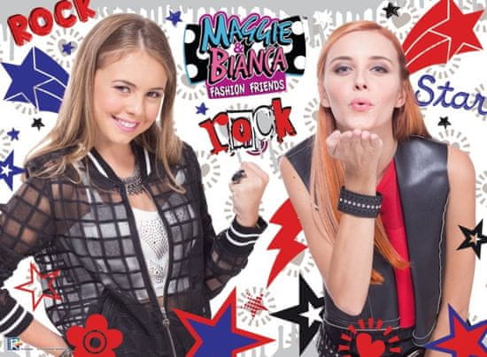 Ravensburger Puzzle Maggie and Bianca: Rockers XXL 150 kosov