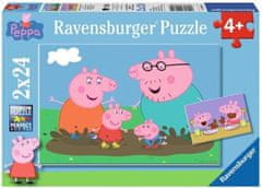 Ravensburger Puzzle Pepin the Pig: Happy family life 2x24 kosov
