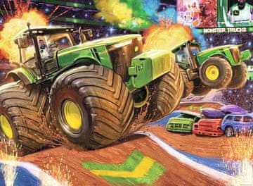 Ravensburger Puzzle John Deer: Velika kolesa XXL 100 kosov