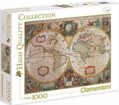 Clementoni Puzzle Zgodovinski zemljevid 1000 kosov