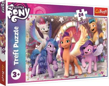 Trefl Puzzle Moj mali poni: Veseli poniji MAXI 24 kosov