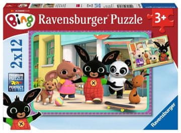 Ravensburger Bing puzzle 2x12 kosov