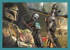 Trefl Puzzle Mandalorian in njegov svet 4 v 1 (35,48,54,70 kosov)