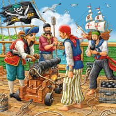 Ravensburger Puzzle Pirate Adventures 3x49 kosov