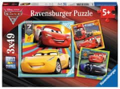 Ravensburger Puzzle Cars 3: Na dirkah 3x49 kosov
