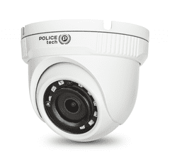 POLICEtech IP kamera 4Mp Dome IPC-D4301S-D-S4 za video nadzor z vidnim kotom 93° in IR LED dometom do 30m