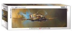 EuroGraphics Panoramska sestavljanka Spitfire 1000 kosov
