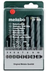 Metabo 8-delni set svedrov za beton Classic (627182000)