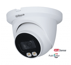 Dahua IP video nadzorna kamera 5MP dome WizSense Leča 98° z nočnim dometom do 30m HDW3549TM-AS-LED