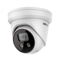 Hikvision 8MP IP video nadzorna kamera dome pro serija startlight v kovinskem ohišju z vgrajenim dvosmernim zvokom DS-2CD2386G2-ISU/SL(2.8MM)(C) ACUSENSE - 8.3 Mpx