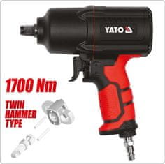 YATO  udarni ključ 1700 Nm 1/2 &quot;YT-09544