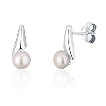 JVD Elegantni srebrni uhani z biseri SVLE0196SH8P200