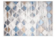 Chemex Carpet Valley Two Level Vintage D654B D_ Bela Modra 80x150 cm